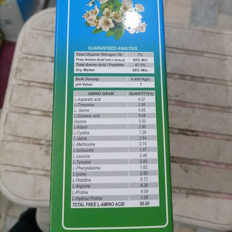 کود کشاورزی آمینو اسید بتانیکا BOTANICA بهبود کلیه فرآیند های رشد گیاه از جوانه زنی تا برداشت