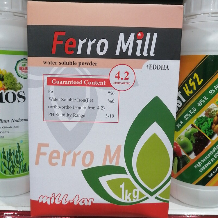 کود آهن فرومیل شرکت میلتار ترکیه اورتو Ferro Mill milltar ORTHO 4.2 یک کیلویی